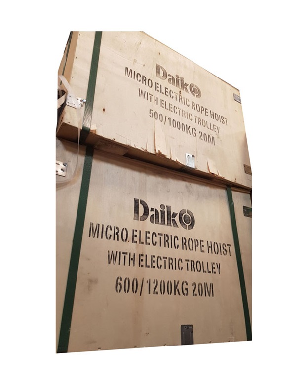 وینچ 1000 چهارکاره دایکو – 500 به 1000 با ترولی برقی - تصویر 4