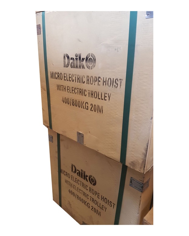 وینچ 800 چهارکاره دایکو – 400 به 800 با ترولی برقی - تصویر 3